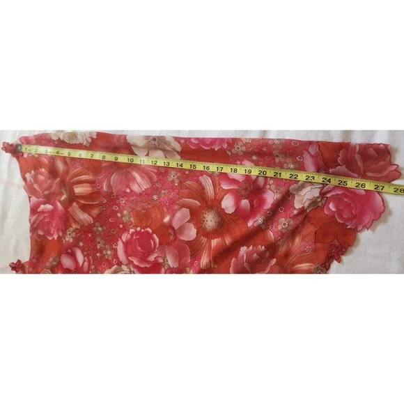 Josie Slip Nightgown with Sheer Straps, Size Medium - Picture 10 of 12